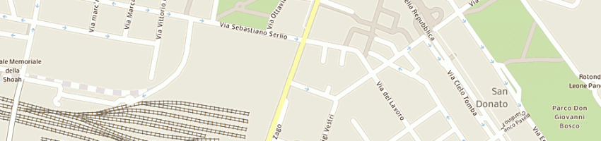 Mappa della impresa rappresentanze tessili essegi sas a BOLOGNA