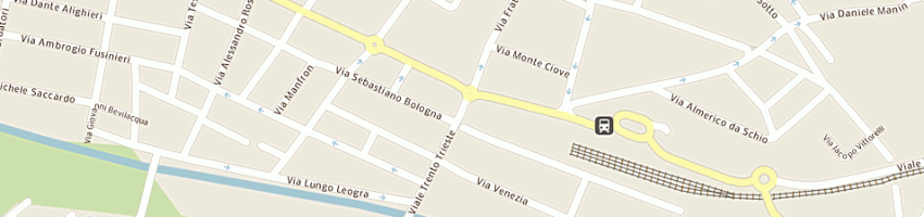 Mappa della impresa pizzeria marechiaro di de vivo antonio e c (snc) a SCHIO
