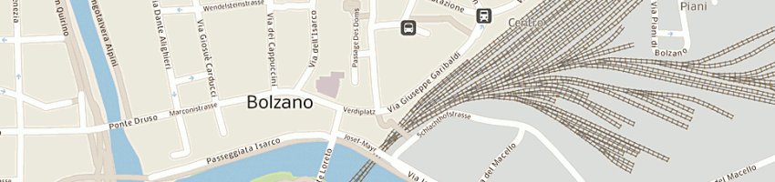 Mappa della impresa bz rent srl a BOLZANO