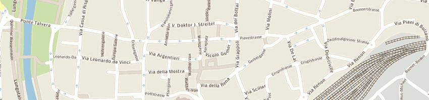 Mappa della impresa galvagni giorgio a BOLZANO