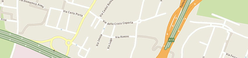 Mappa della impresa qubica spa a BOLOGNA