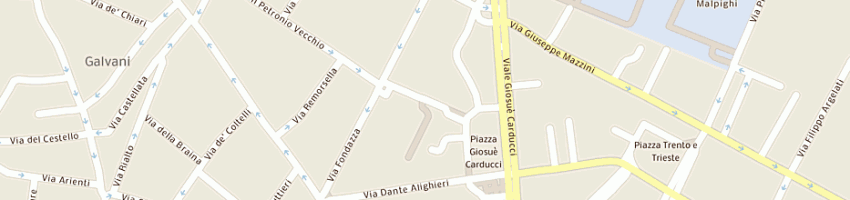 Mappa della impresa la meccanografica (snc) a BOLOGNA