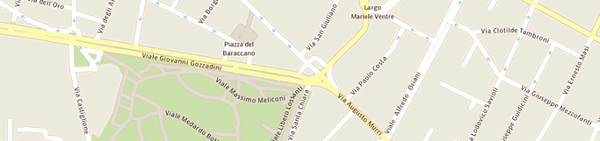 Mappa della impresa cavana novello a BOLOGNA