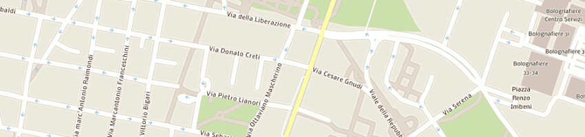 Mappa della impresa mg sas di muraro lorena e c a BOLOGNA