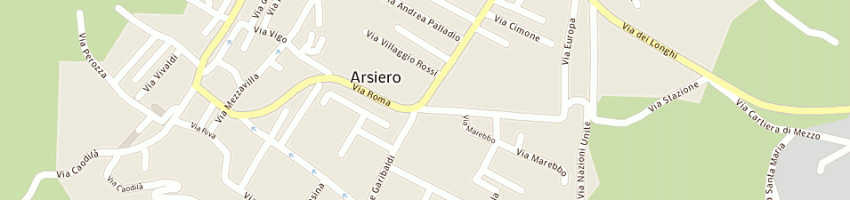 Mappa della impresa pegoraro sergio a ARSIERO