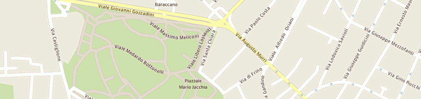 Mappa della impresa corinaldesi giuseppe a BOLOGNA