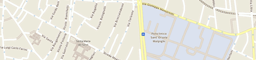 Mappa della impresa niraort srl a BOLOGNA
