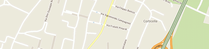 Mappa della impresa elle di effe snc di di fiore athos e c a BOLOGNA