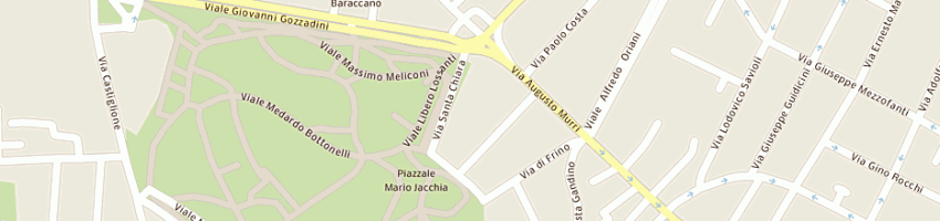Mappa della impresa astur di turrini dr claudio e c sas a BOLOGNA
