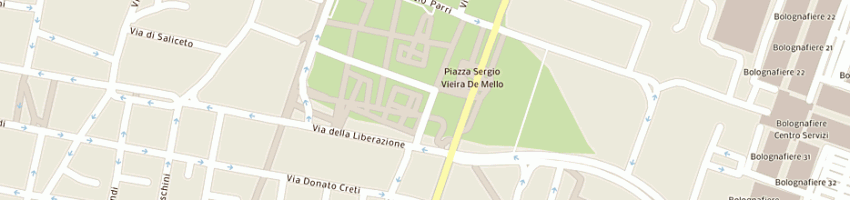Mappa della impresa camagni daniele a BOLOGNA