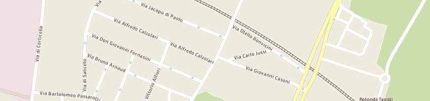 Mappa della impresa negrini paolo a BOLOGNA