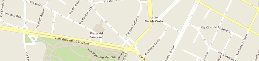 Mappa della impresa studio amm immobiliari dr piero presempi a BOLOGNA