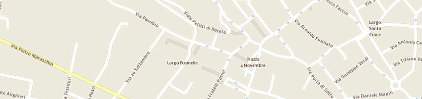 Mappa della impresa dalla fina giulio snc di dalla fina ugo e c a SCHIO