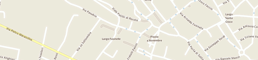Mappa della impresa anla gruppo lanerossi anziani d' azienda a SCHIO