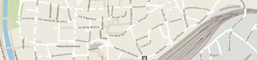 Mappa della impresa bar caffe' hilde a BOLZANO