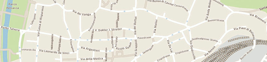Mappa della impresa lorenzi nicolo' a BOLZANO