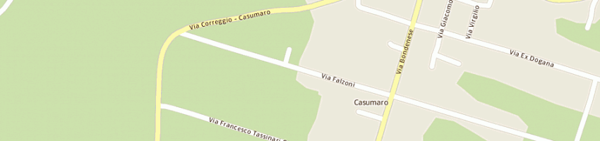 Mappa della impresa edilserena di piccinini luciano a CENTO