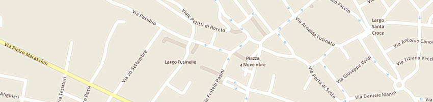 Mappa della impresa farmacia breda dr luigi a SCHIO