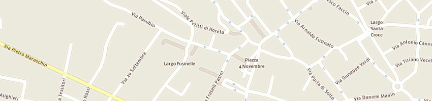 Mappa della impresa albergo ristorante due mori sas a SCHIO
