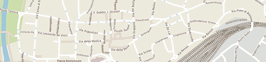 Mappa della impresa uniondent snc a BOLZANO