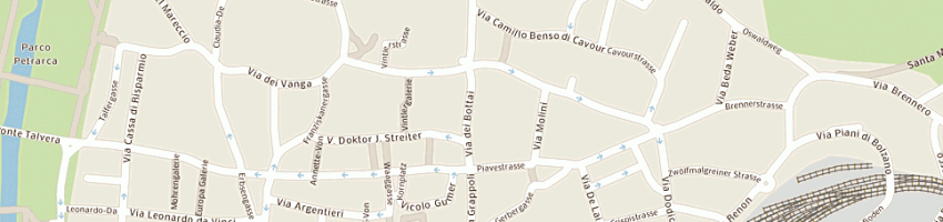 Mappa della impresa cubomania di martini antonia sas a BOLZANO
