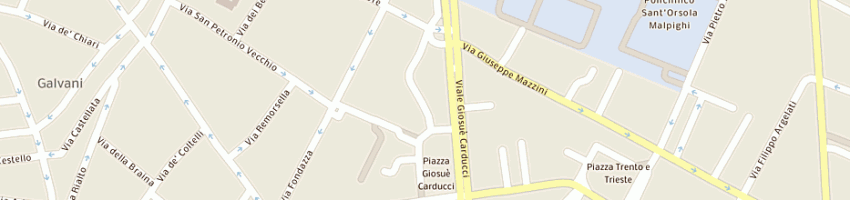 Mappa della impresa stevanin andrea a BOLOGNA