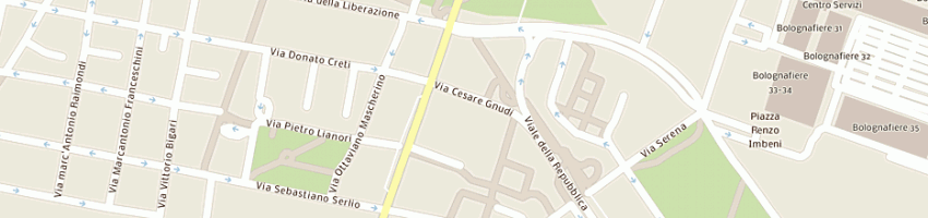 Mappa della impresa prontogros spa a BOLOGNA