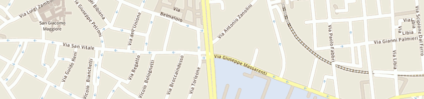 Mappa della impresa paolo marchi e co sas a BOLOGNA