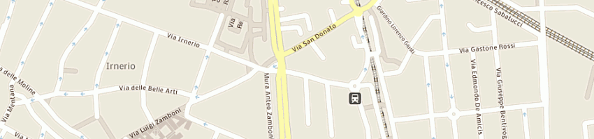 Mappa della impresa king kong snc a BOLOGNA