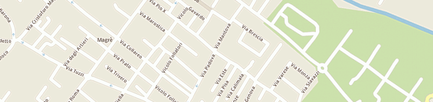 Mappa della impresa preto giordano a SCHIO