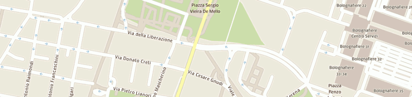 Mappa della impresa camst (scrl) a BOLOGNA