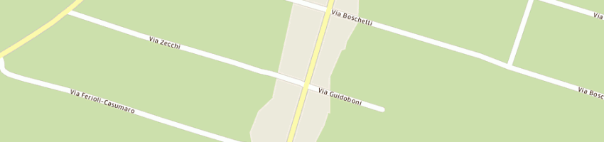 Mappa della impresa bagni snc di bagni domenico e c a CENTO