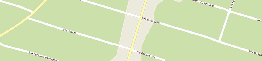Mappa della impresa bar antonioni di gfabbri a CENTO
