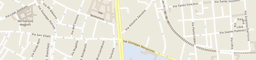 Mappa della impresa placucci fabrizio a BOLOGNA
