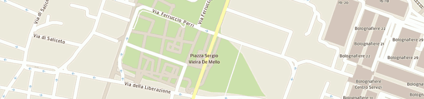 Mappa della impresa bar smeraldo di sabri e lele sas di pezzoli sabrina e c a BOLOGNA