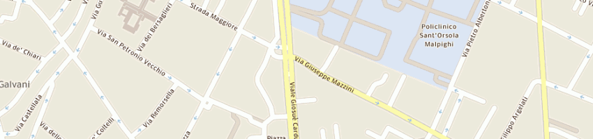 Mappa della impresa profin sas di bruno bonoli e c a BOLOGNA