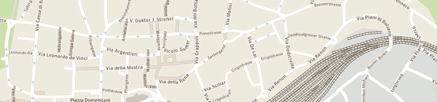 Mappa della impresa foto flash a BOLZANO