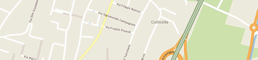 Mappa della impresa coconino press srl a BOLOGNA