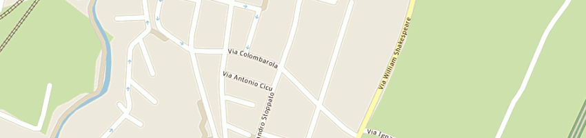 Mappa della impresa atelier principe emilio 44 vcolombarola a BOLOGNA