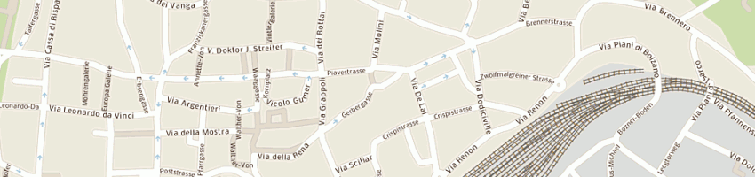 Mappa della impresa mig di coletti silvana e c sas a BOLZANO