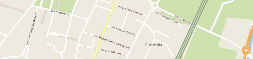 Mappa della impresa casulli armando e c snc a BOLOGNA