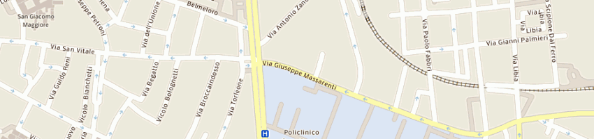 Mappa della impresa granaverde di solimani andrea e c snc a BOLOGNA