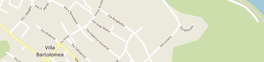 Mappa della impresa sinac informatica di danieli dino e c sas a VILLA BARTOLOMEA