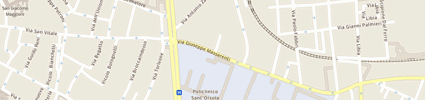 Mappa della impresa ruggiero pasquale lino a BOLOGNA