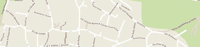 Mappa della impresa deutsch sas di girardi cecilia e c a BOLZANO