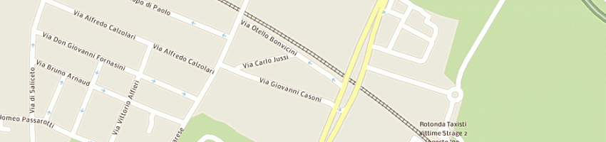 Mappa della impresa stefani igino snc a BOLOGNA