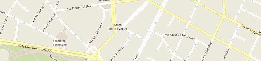 Mappa della impresa boccanera luciano a BOLOGNA