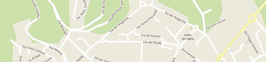 Mappa della impresa lara's sas di pozza paolo e c a SCHIO