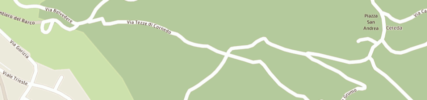 Mappa della impresa tipografia punto stampa snc di ferrari luca e saggin mauro a CORNEDO VICENTINO