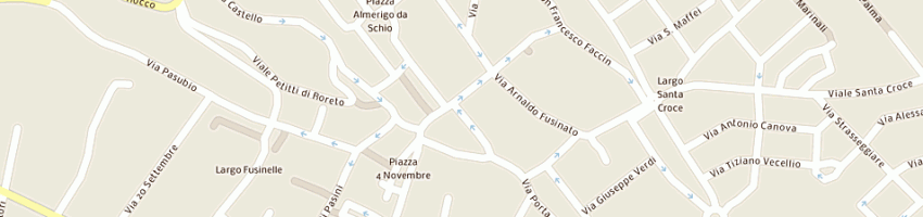Mappa della impresa viaggiatore organization schio sas di zilio antonio e c a SCHIO